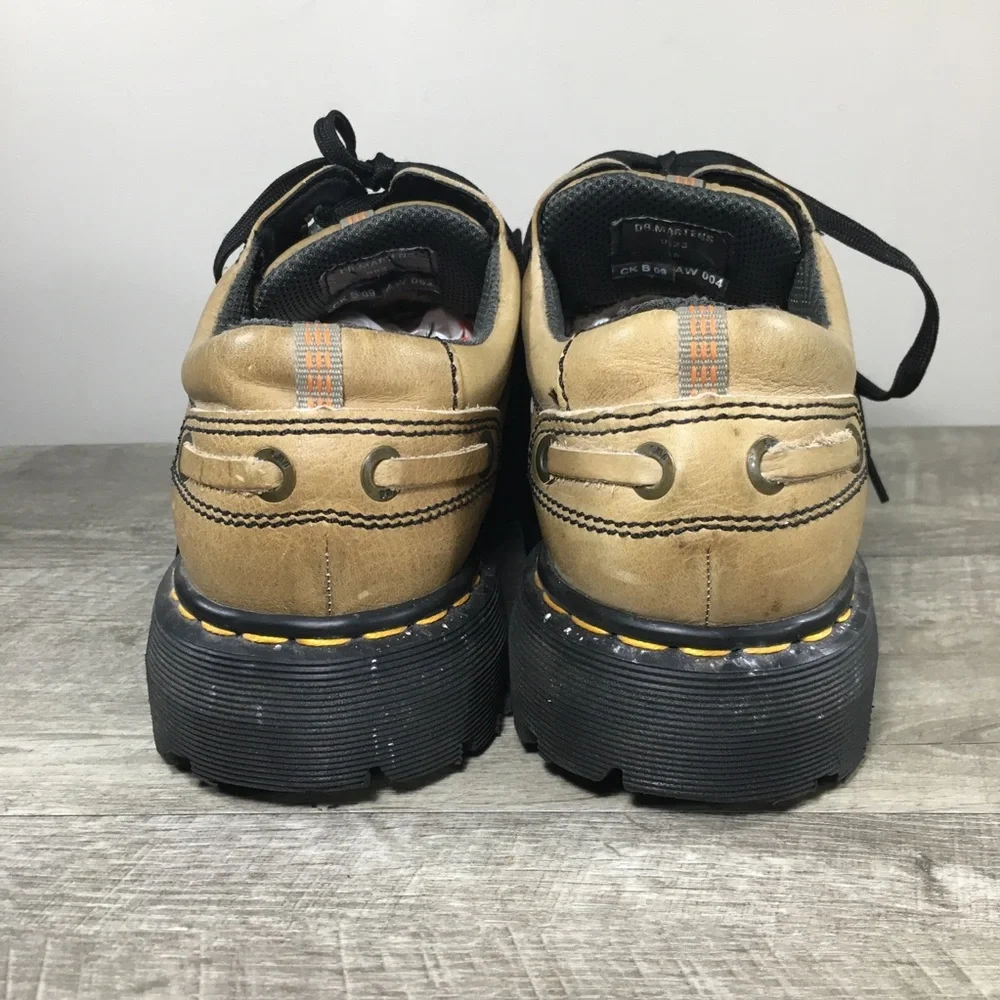 Dr Martens 9523 Lowell Creepers Leather Men Moc Toe Shoes Made in England Sz 11